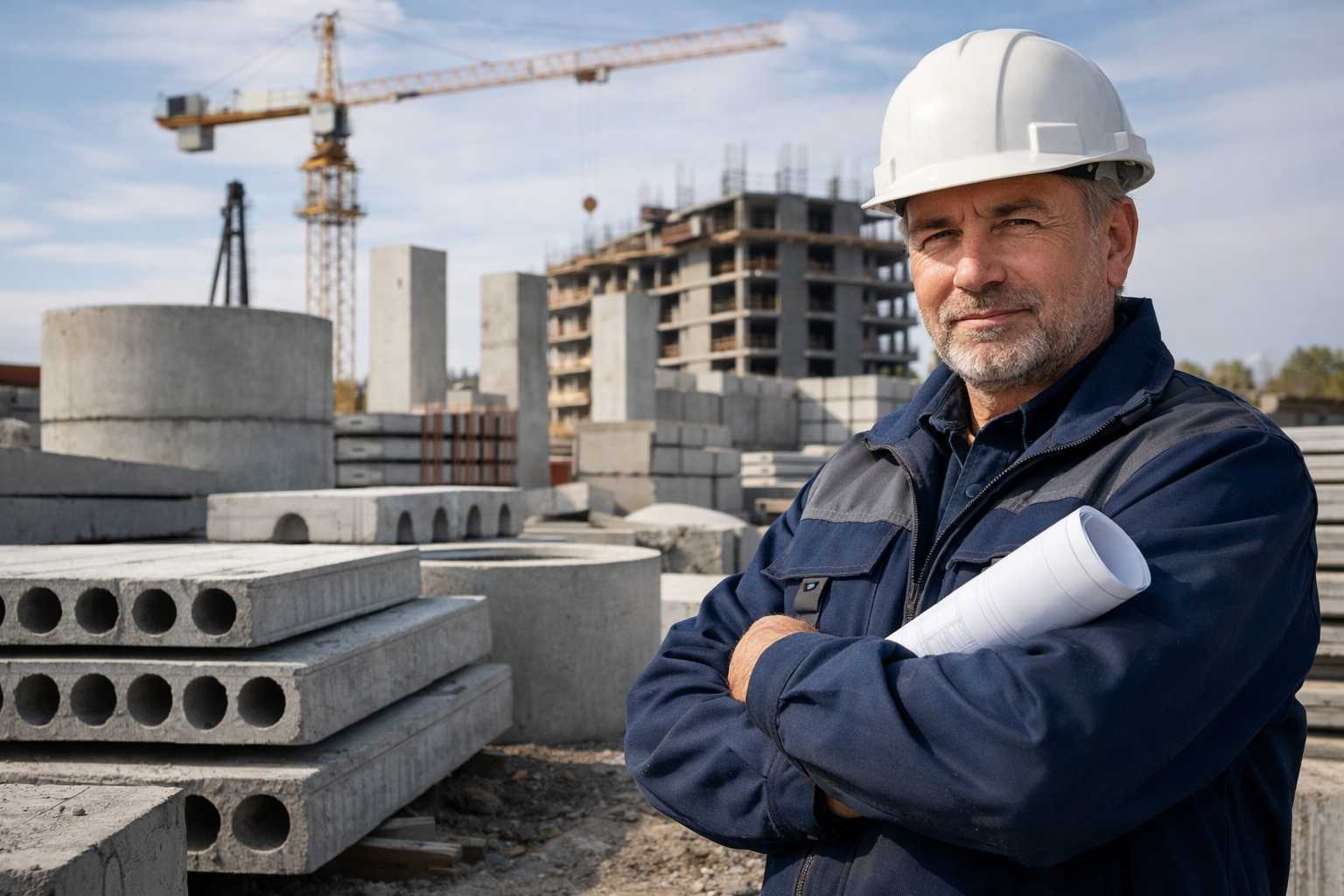 Какие бывают виды железобетонных изделий и их назначение в строительстве